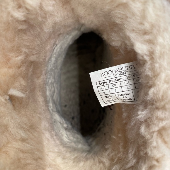 Koolaburra By UGG Victoria Short Bootie Cognac Size 9 - Picture 4 of 7